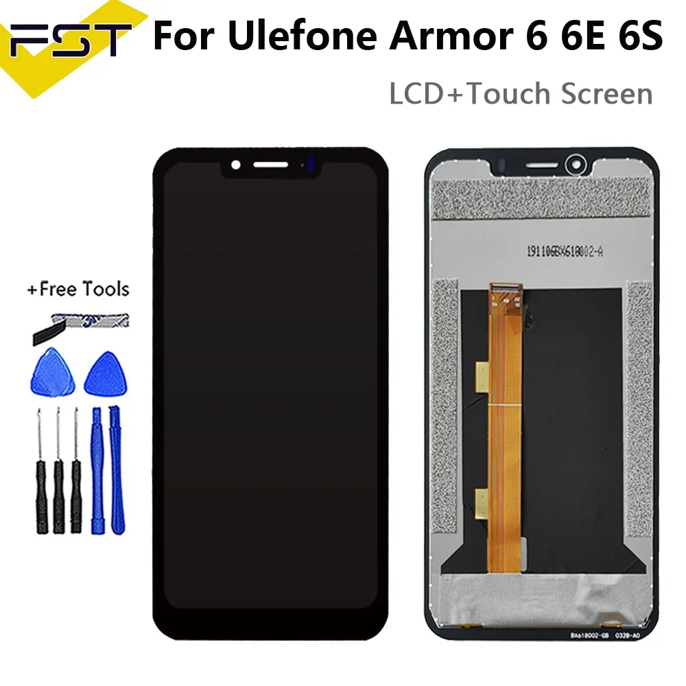 Display LCD + Touch Screen Per Ulefone Armor 9/10/11/12/13/14 - Kit Riparazione