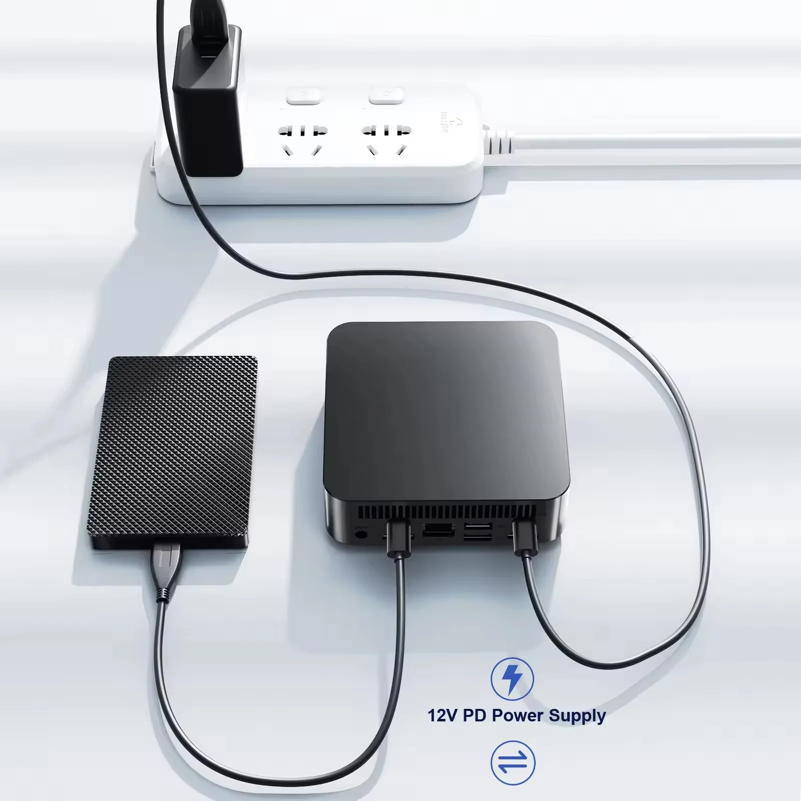 2026 인텔 코어 i9 10980HK N150 미니 PC 16GB 램 1TB SSD WiFi 6 BT5.2 윈도우 11 4K 휴대용 게이밍 데스크탑 컴퓨터