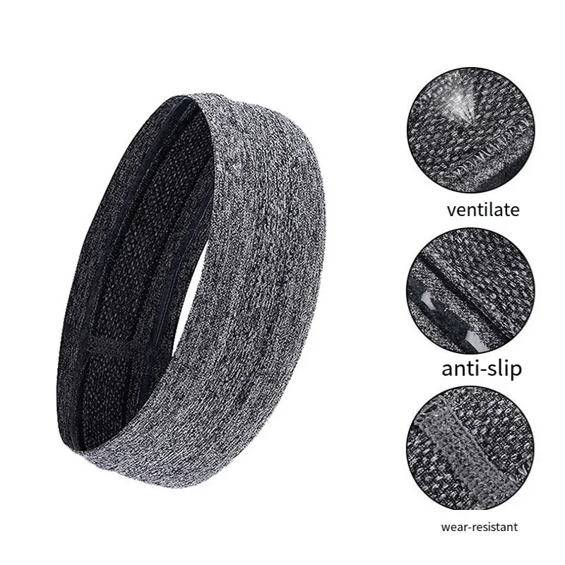 Sports Headband Sports Hair Band Cooling Sweatband Sports Sweatband Running Sports Headband Sweat-absorbent Belt Non-slip Antiperspirant Yoga Tennis Sports Headscarf