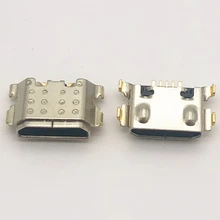 100Pcs Charger Charging Port Plug Usb Dock Connector Socket Jack Conatct Micro For Xiaomi Redmi 9A 9C Pocophone POCO C3 Hongmi 