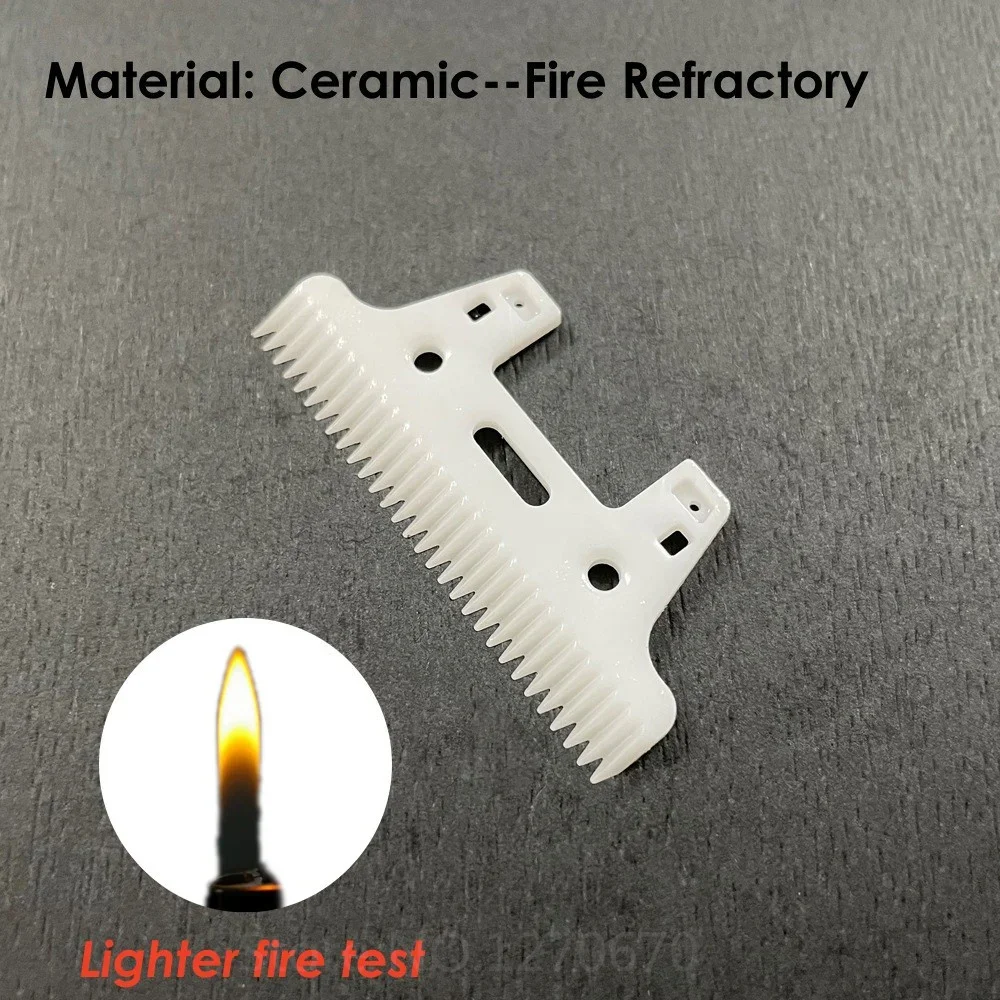 5Pcs/Lot 30Teeth Ceramic Cutter Blade for Pet Clipper P2 P6 P9 S1 ZP295 Extra Knife Spare Head Dog Hair Trimmer Replacement Part-pet clipper,dog hair trimmer,pet hair trimmer,dog clipper,dog clipper blades,clipper replacement parts