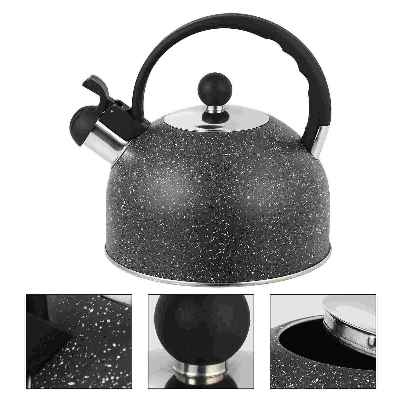 

Stainless Steel Water Kettle Boiling Kettle Whistling Kettle Practical Teakettle For Gas Stove Induction Cooker