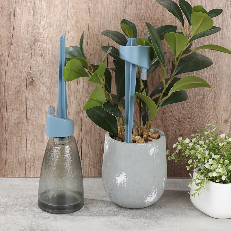 

Automatic Waterer Home Drip Irrigation Flower Waterer Dripper Lazy Potted Timing Seepager Garden Self Water Pot random color