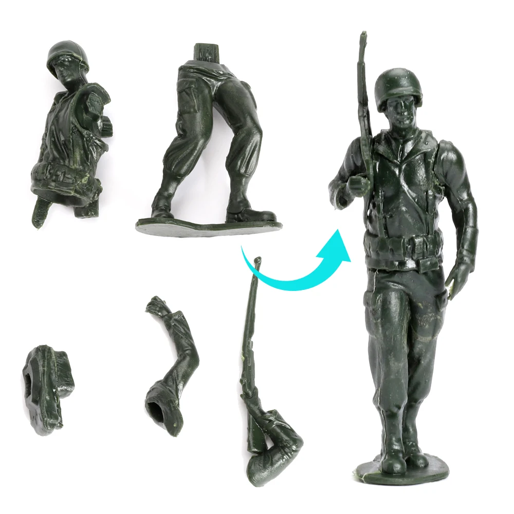 Viikondoアクションフィギュア1/18軍男性9センチメートルwwii