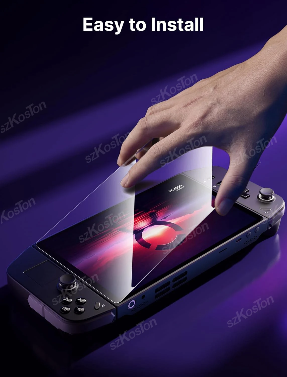 Ivoler [2-pack Screen Protector With Lenovo Legion Go Gaming Handheld 8