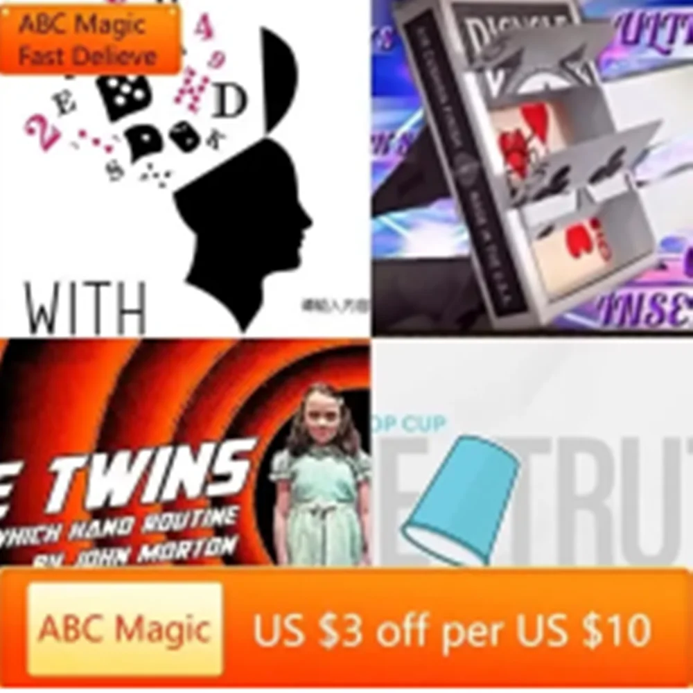 

With You in Mind by AdamHudson，Ultimate Card Insertion by Brian，Twins by John Morton，The Truth by Daniel Prado Magic tricks