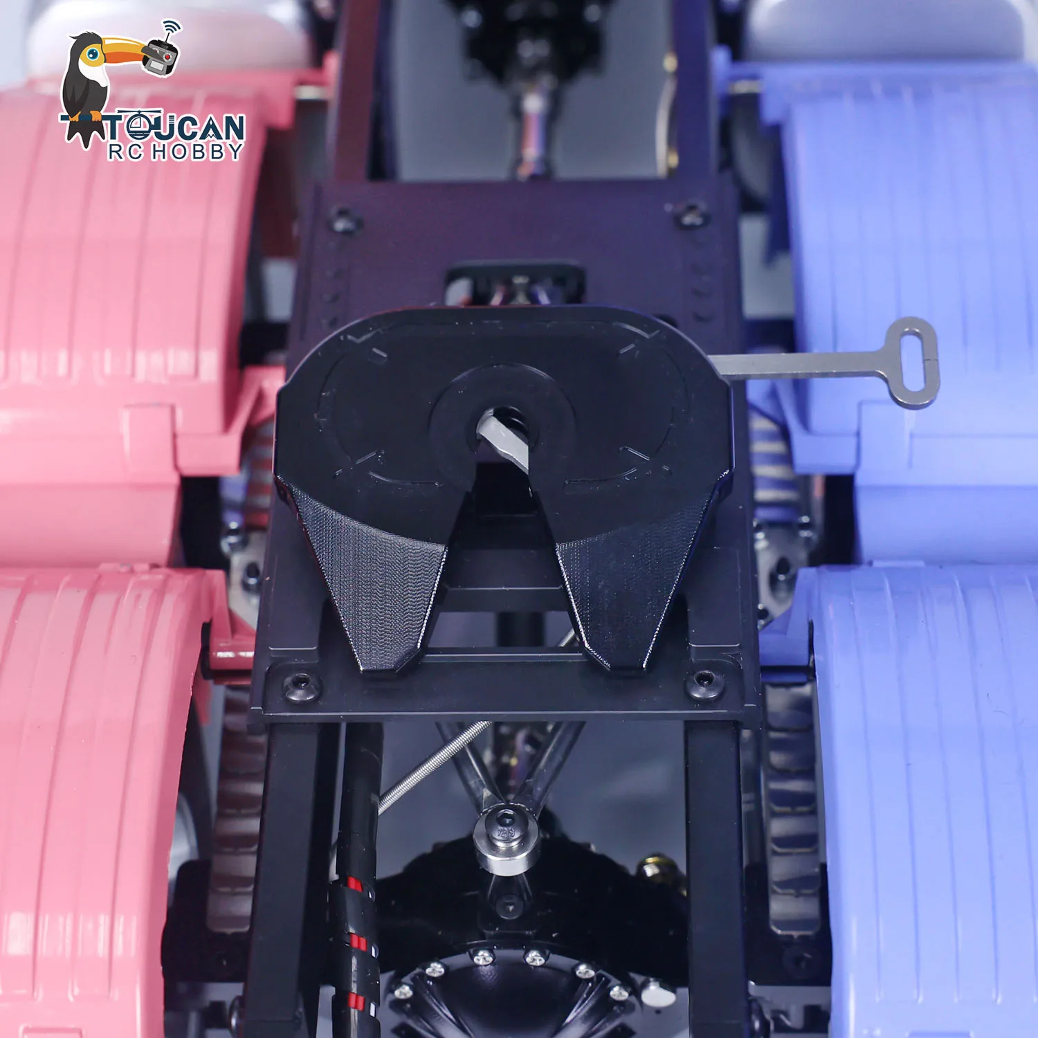 In Stock LESU RC Tractor Truck Metal Chassis 6X6 1/14 Radio Control Car Toucan RC Hobby DIY Vehicle Model Sound Light RC Toys 6