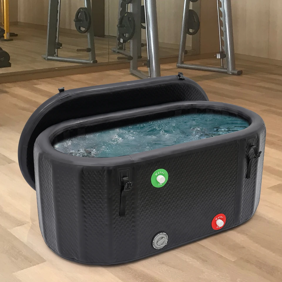 Inflatable Ice Bathtub for Athletic Recovery