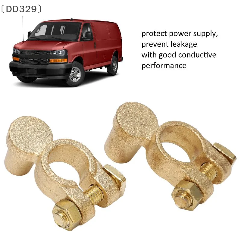 〔DD329〕1 Pair Auto DIY Accessories SAE To JIS Car Battery Terminal Connector Positive Negative Top Post Battery Terminal