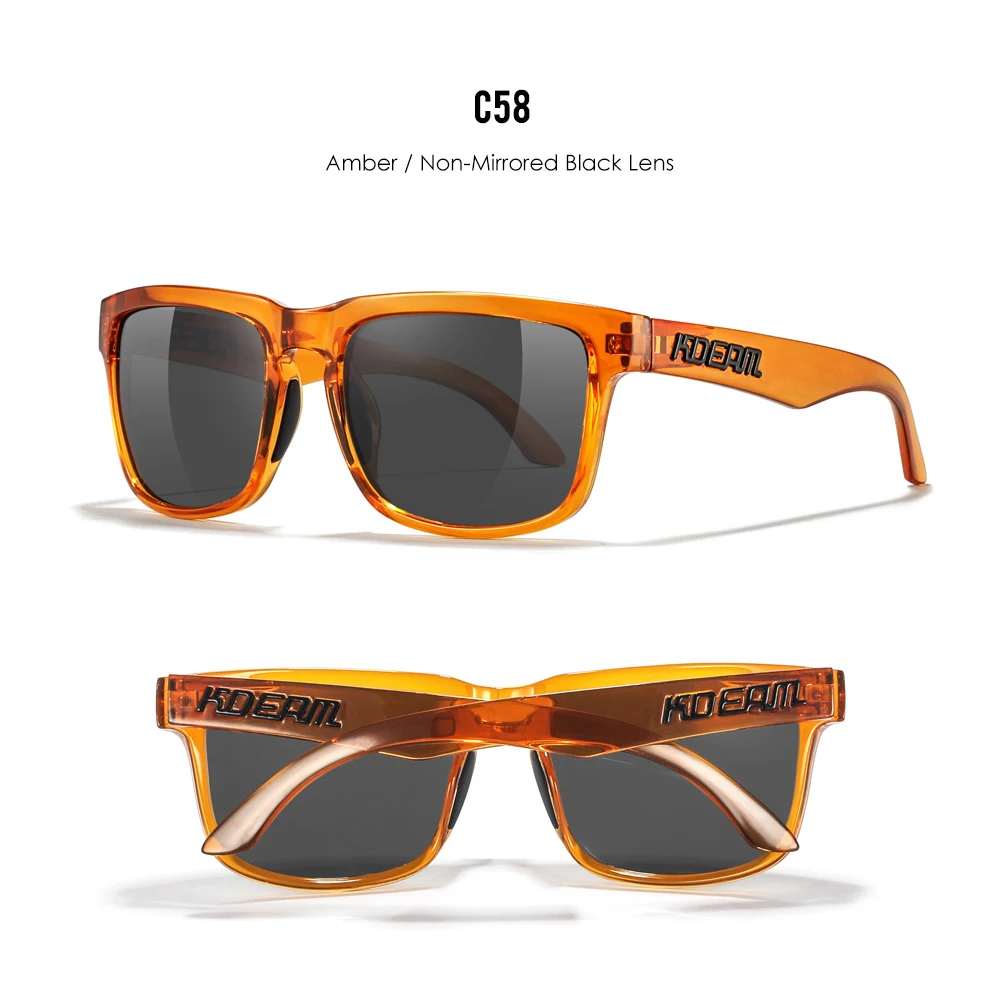 Enhanced Sport Polarized Sunglasses with Photochromic Lenses and Packaging