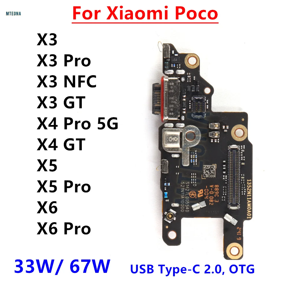 Nappe Connecteur De Charge Pour Xiaomi Poco X4 GT – Neuve