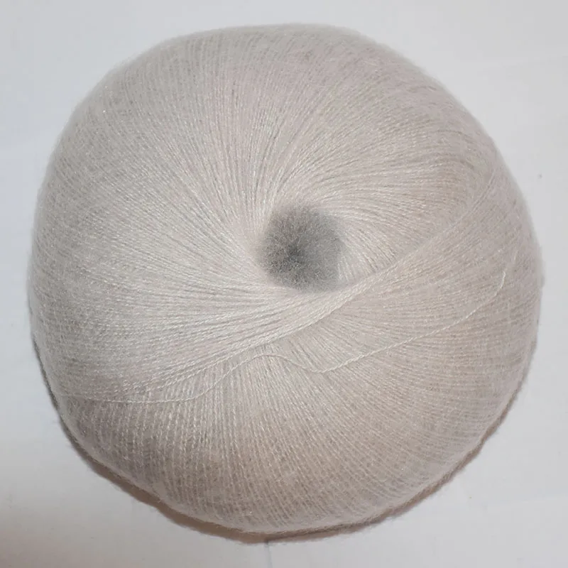 50g/lot Super Thin Soft Mohair Yarn Angora Cashmere Yarn for Hand Knitting Weaving Crochet Thread soft scarf High qualit 4
