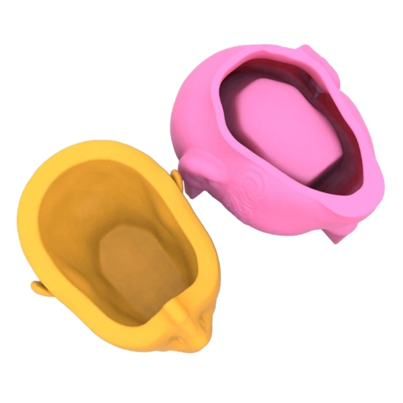 Human Face Art Silicone Pot Mold Succulent Flowerpot Clay Cement Plaster Molds DIY Home Garden Flower Pots Mould