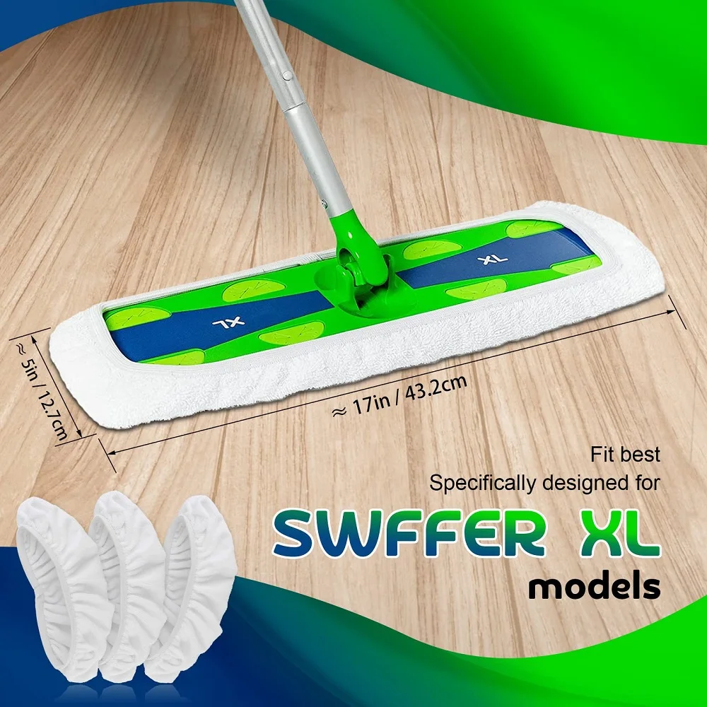 Aggiorna La Tua Spazzatrice Per Swiffer Con Tamponi Riutilizzabili Per - Foto 7