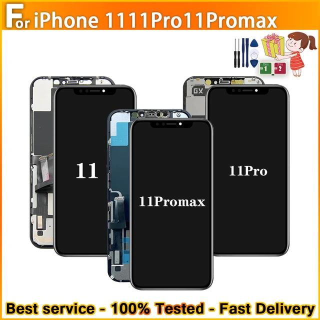 Pantalla LCD AAA +++ para iPhone 11 Pro Max, montaje de digitalizador con  pantalla táctil, repuesto para iPhone 11 Pro - AliExpress