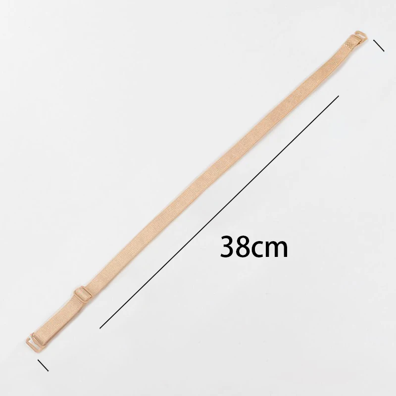 Enhanced Product Title:   
Invisible Push-Up Bra with Slip-Resistant Double Shoulder Straps - Black & White