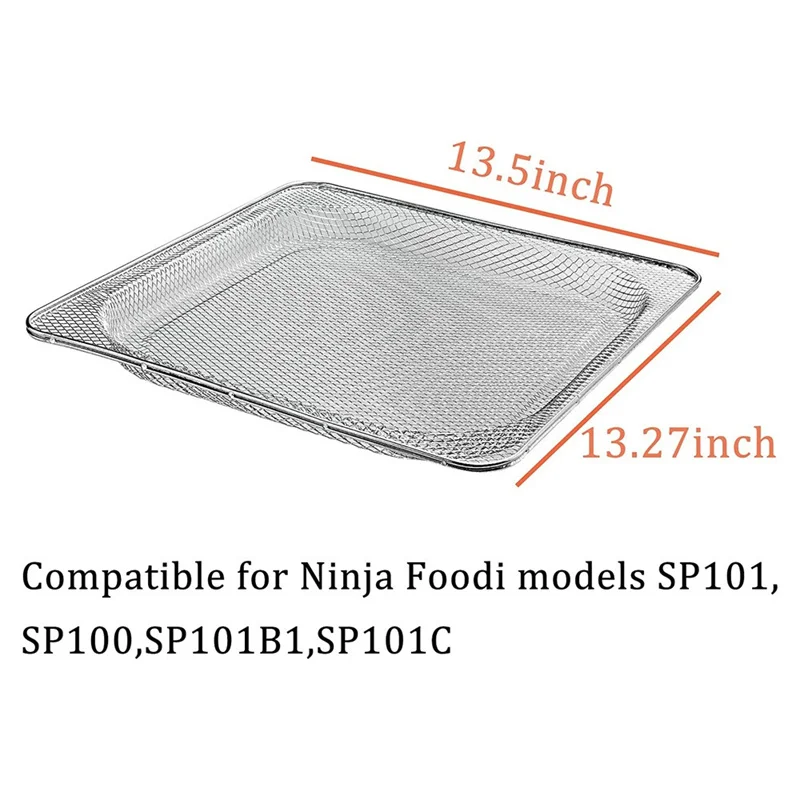 Oven grill rack Air Fryer Accessories For Ninja Foodi Electric Oven Baking Basket Replaceable Grid Grilling Rack Dehydrator Rack
