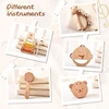 Kids Wooden Montessori Toys Musical Instruments Rattle Bell Drum Xylophone Percussion for Baby Early Educational Instruments Toy 3