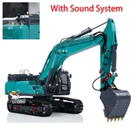 1/14 LESU SK500LC RC Digger Painted Finished Remote Control Hydraulic Excavator Trucks Cars Vehicle Model for Boys THZH1782 1
