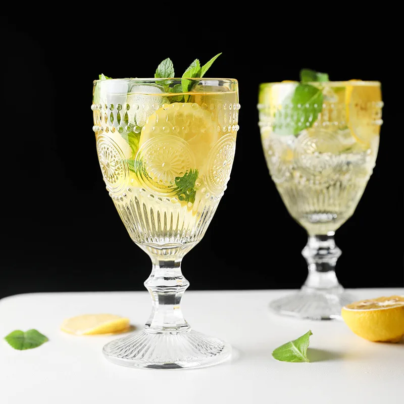 Lot de 2 verres à mojito 400ml verre transparent