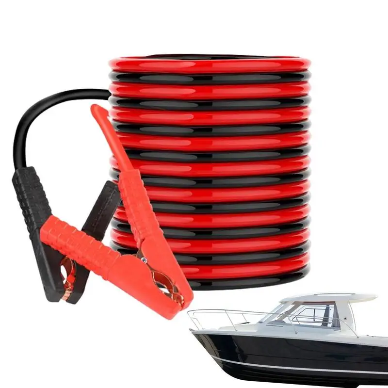 Moto Jumping Cavi Batteria Wire Clip Connection Lne Jumper Cavi Heavy Duty Leads Booster Starter Firewire Per Car Van Truck