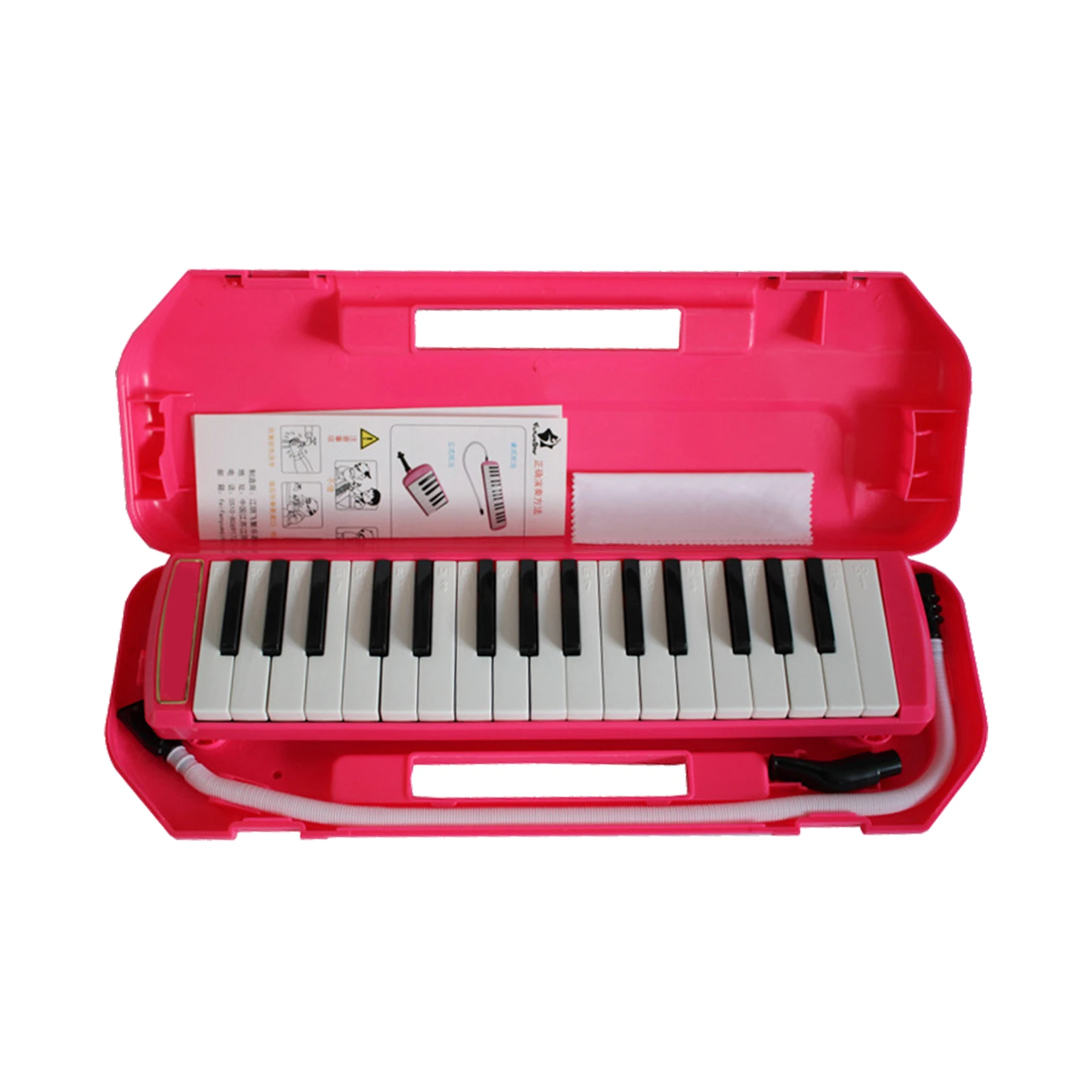 Instrumento Melodica de 32 teclas, teclado de Piano de aire, instrumento Musical para niños y adultos con boquillas y accesorios de transporte| | - AliExpress