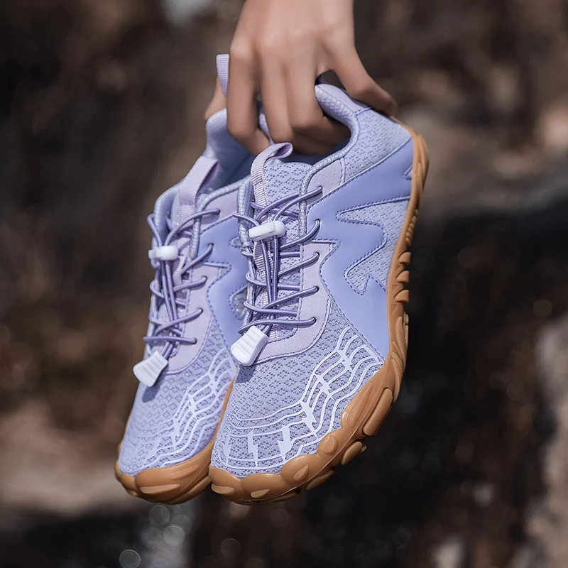 Quick-Drying Shoes with Adjustable Laces - Breathable Mesh, Non-Slip Soles, Comfortable for Yoga, Fitness, Stream, Fitness, Walking, Fishing, Surfing, Cycling, Rock Climbing - Multi-Purpose Shoes