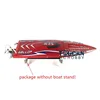 E25 Fiber Glass Red Electric Racing PNP RC Boat W/ Motor Servo ESC W/O Battery 75km/h Adult Toys as Gift TH02627-SMT8 5