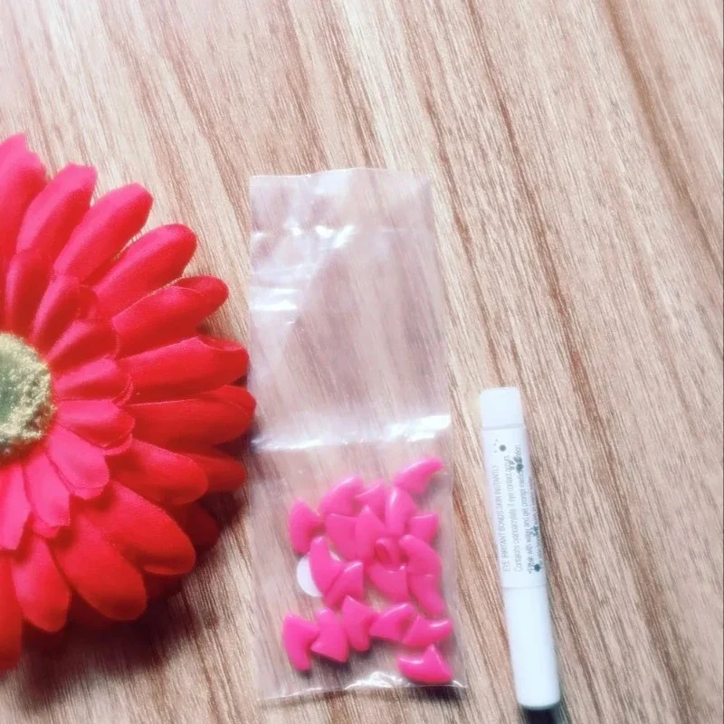 20Pcs Colorful Claw Control Nail Caps for Dogs/Cats 4