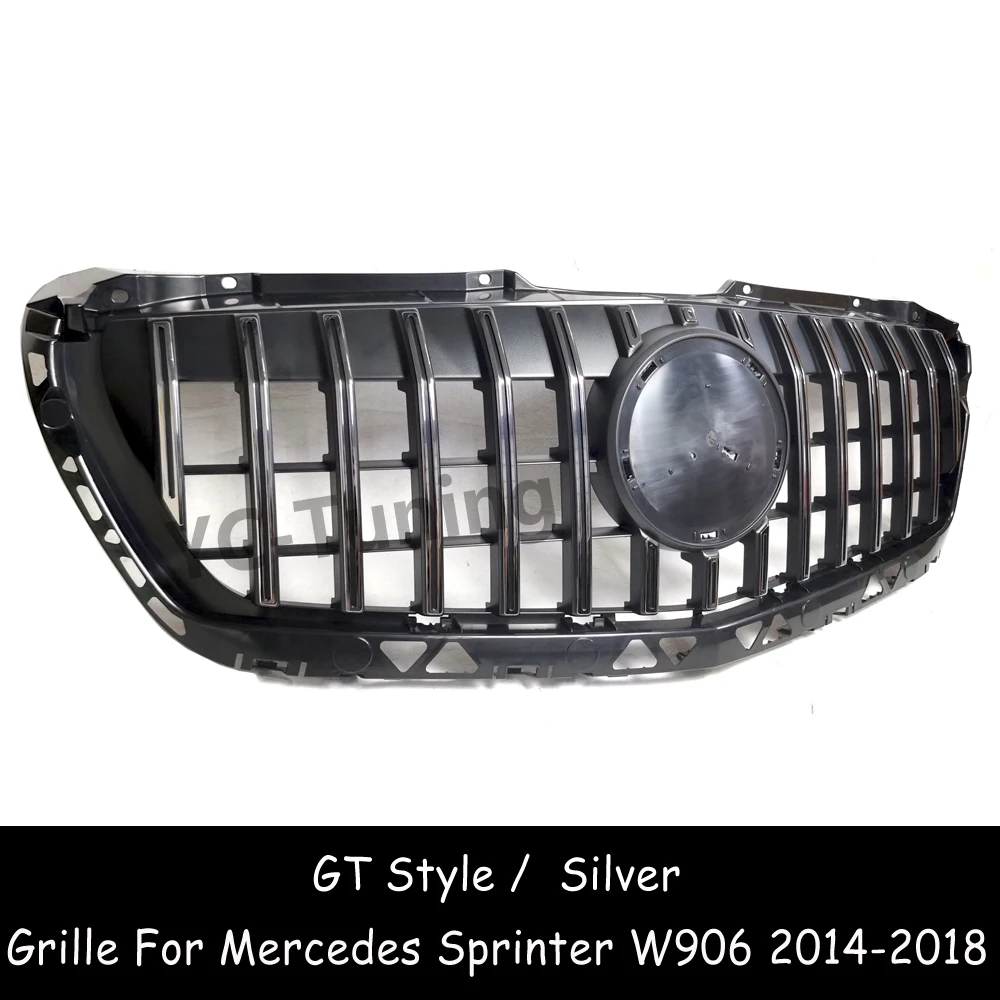Sport Panamericana GT Grill Grille Past Voor Mercedes W906 Sprinter 2006 2013 Pre Facelift
