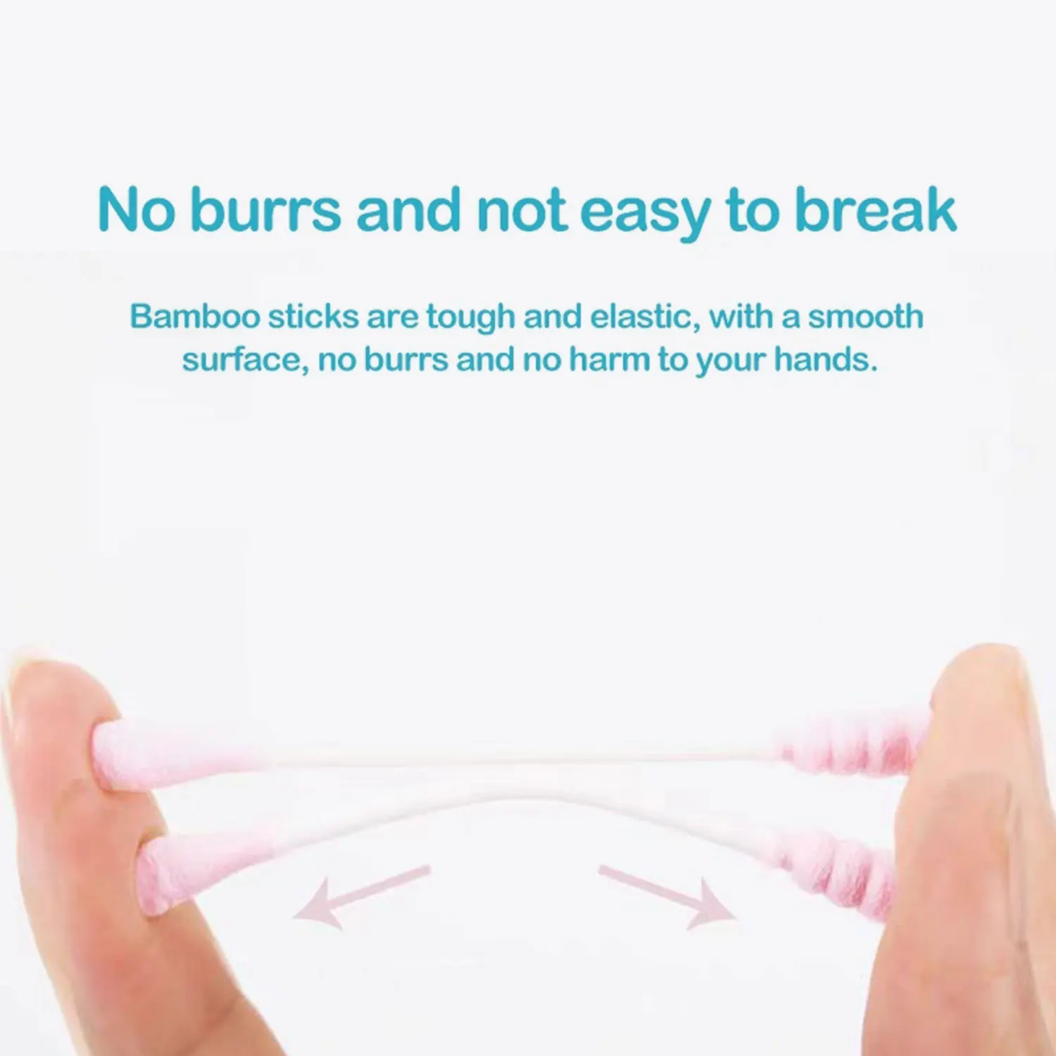 Cotton swabs 200pcs/Box Bamboo Cotton Swab Wood Sticks Soft Cotton Buds cleaning of ears Tampons Microbrush Cotonete pampons health beauty
