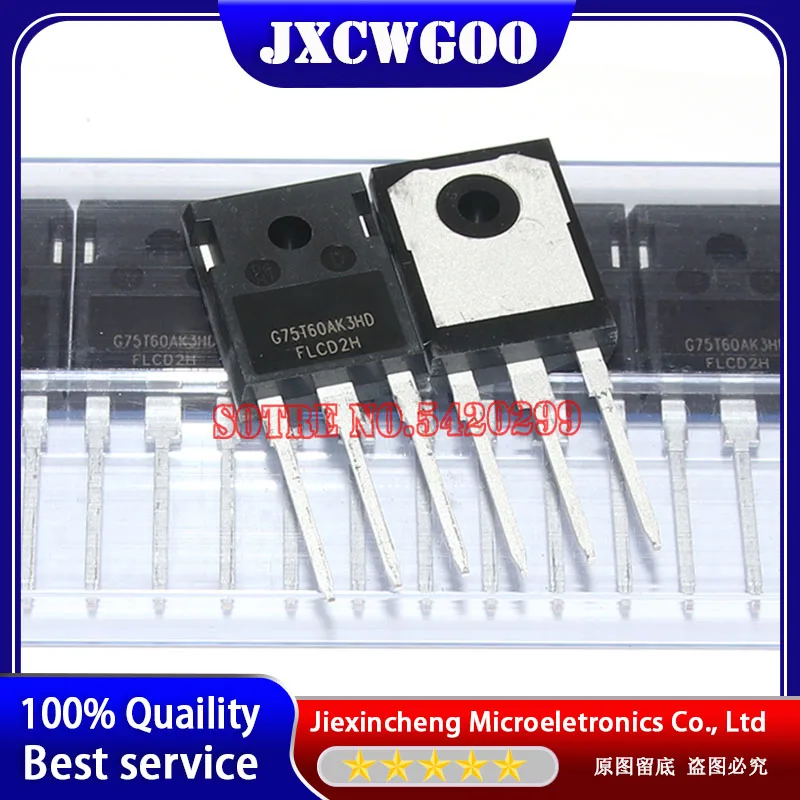 

10PCS CRG75T60AK3HD G75T60AK3HD CRG75T60 75A 500V TO-247 IGBT New original