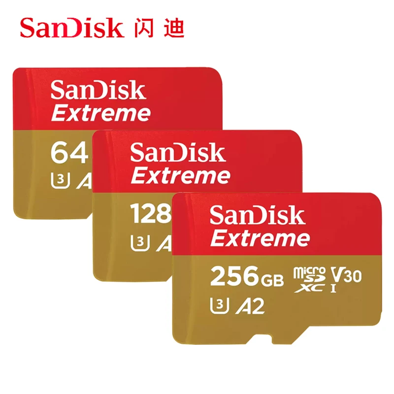 SANDISK - Carte mémoire - 32 Go Carte microSD Extreme avec Adaptateur SD