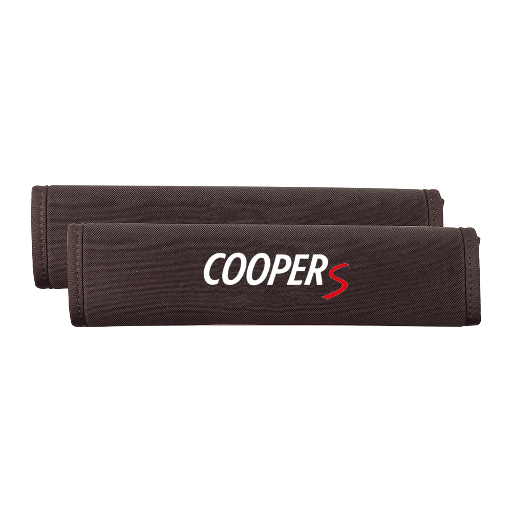Breathable Ice Silk Car Seat Belt Pads Cover for Mini Cooper S JCW Clubman All4 Mini Hardtop F55 F56 Countryman Paceman car accessories,seat belt covers,car seat belt accessory