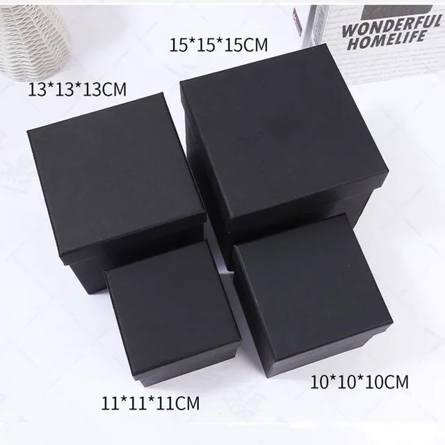 thumbnail: Kartonnen Geschenkdozen 15 Stuks - Wit, 10x10x10 Cm, Kraftpapier Met Deksel, Perfect Voor Cadeaus, Bruiloften En Feesten