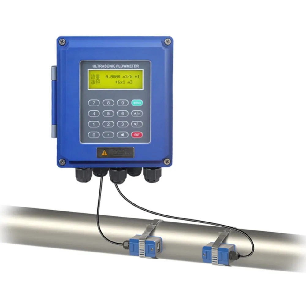 

FMU833 Factory Price RS485 Flowmeter Tuf-2000 Clamp on Ultrasonic Flow Meter