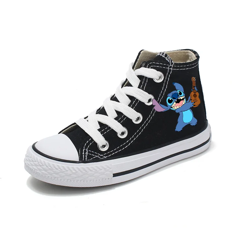 

Children Lilo Stitch Cartoon Kids Shoes dsn Girl Boys Kids Canvas Fashion Shoes Sport Casual sneakers Print Shoes Boys Tennis