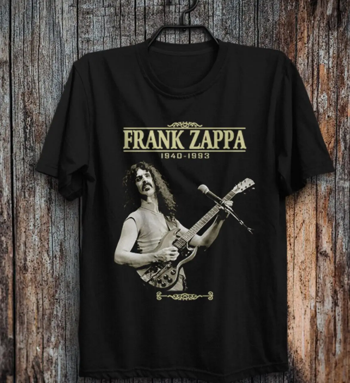 Frank Zappa 1940 1993 T Shirt The Mothers Of Invention Freak Out Bongo Fury Maniche Lunghe O Corte