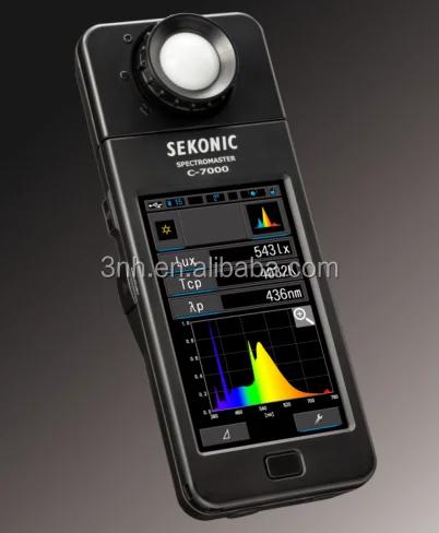 Sekonic C-7000 Chroma Tester Illuminazione Misuratore Di Temperatura Del Colore Lux Meter