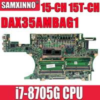 Dax35ambag1 für hp spectre 15-ch 15t-ch 15-ch000 laptop motherboard L15574-601 L15574-001 mit i7-8705G cpu dsc VEGA-M 4gb