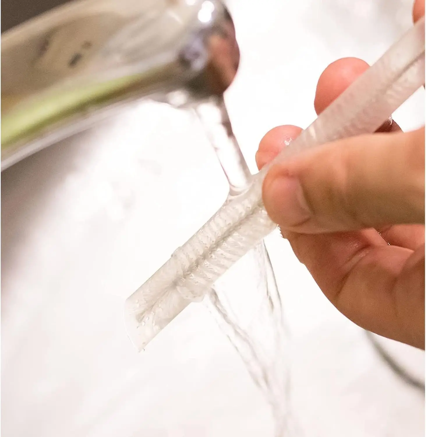 Fine Tube Cleaning Brushes Tools 10pcs set Pipette Tank Pipe Brush Bottle Suction Tube Glass Cleaner