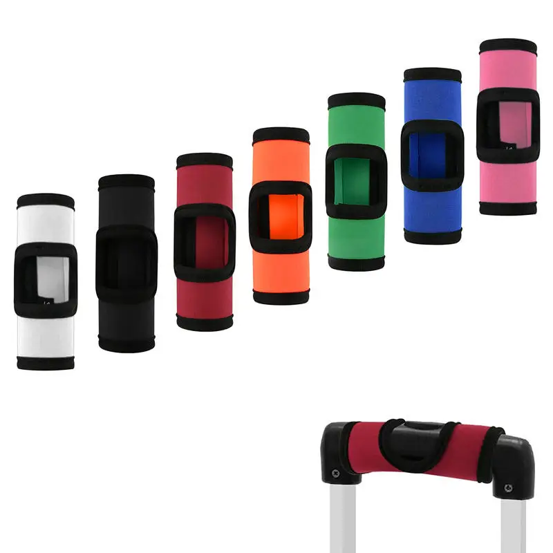 Comfortable Neoprene Luggage Handle Wrap Grip, New Luggage Suitcase Bag Handle Identifier, Stroller Grip Protective Cover, Bag Part, luggage cover