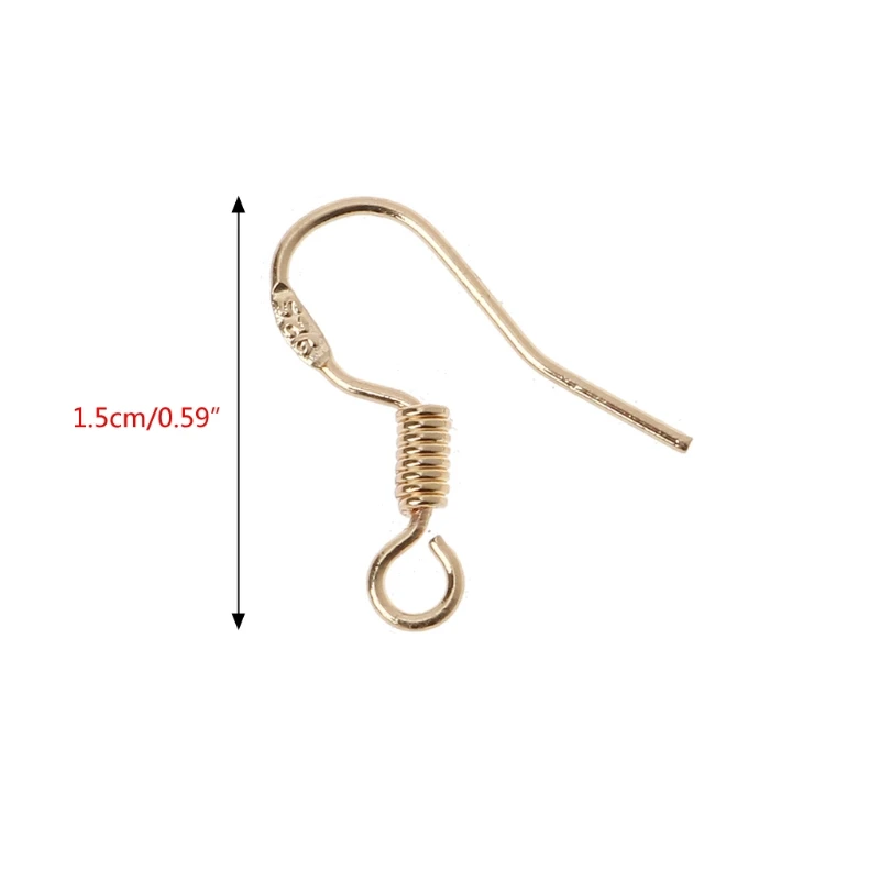 10Pieces/set Premium Earring Making Supply Hypoallergenic Earring Fish Hook  Nickel-Free Ear Wires Great for DIY Earring - AliExpress