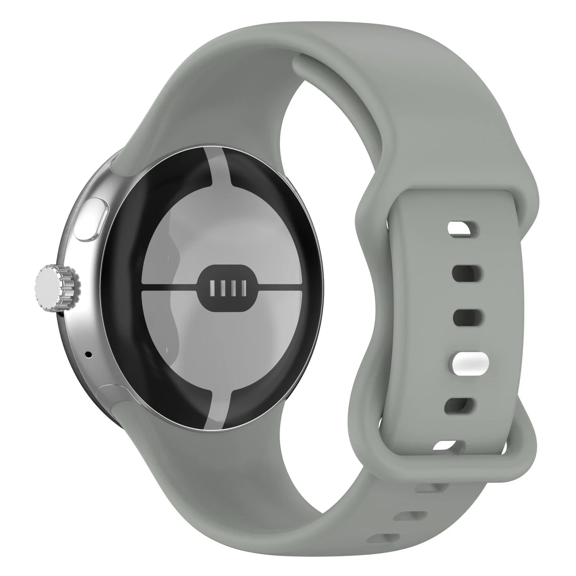 Premium Silicone Strap for Enhanced Comfort and Breathability - Universal Fit for Google Pixel Watch Accessories