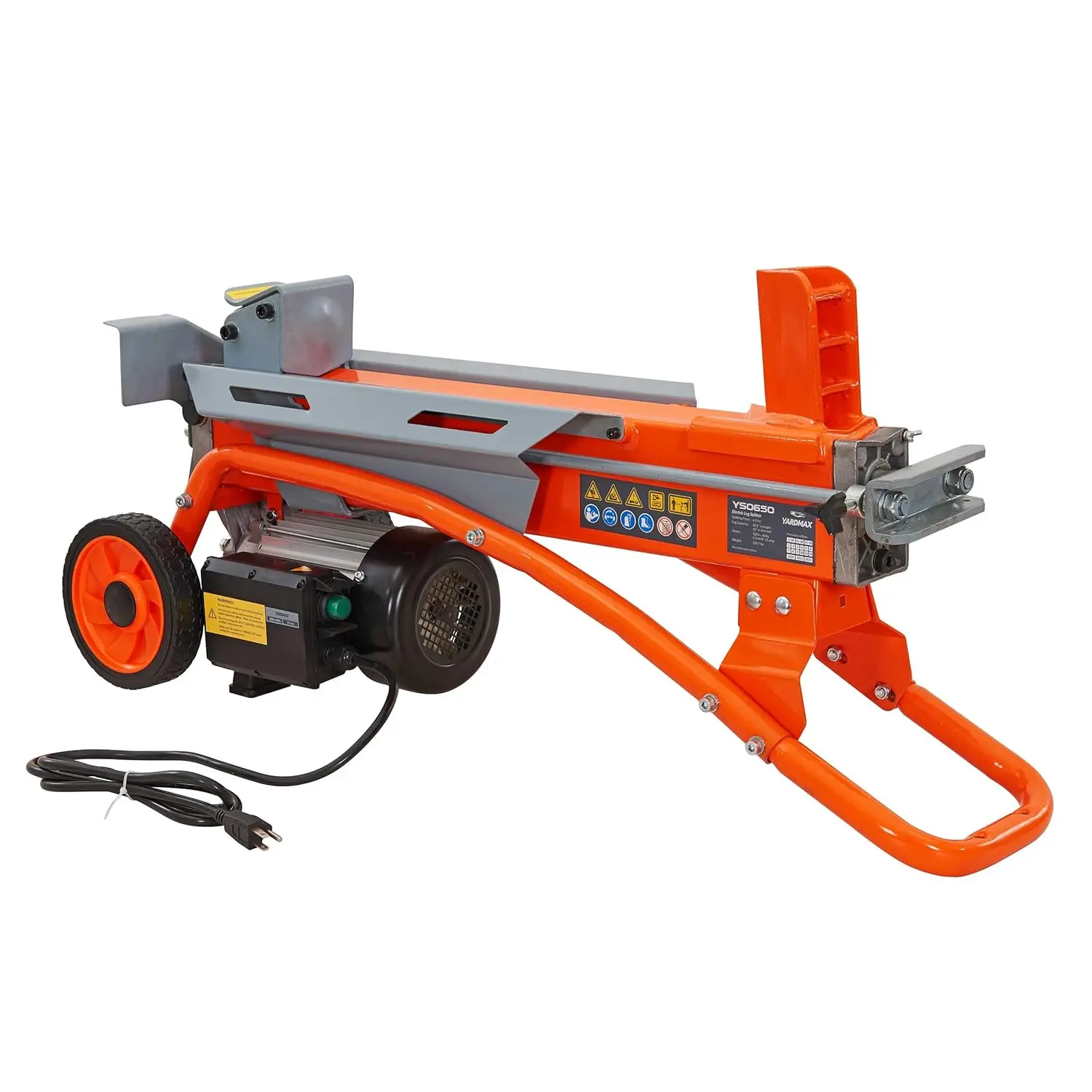 6.5 TonElectric Log Splitter High Power Lightweight Easy To Manipulate and Operate for Strength Speed and Durability of High-end