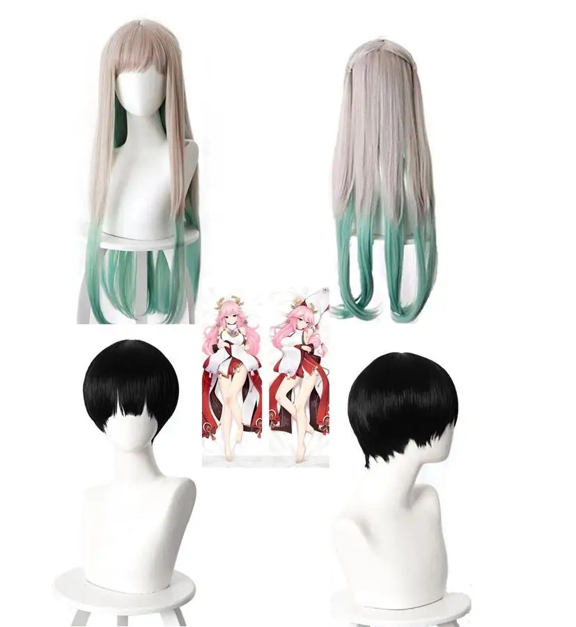 

Парик для косплея Hanako kun Nene Yashiro из искусственных волос