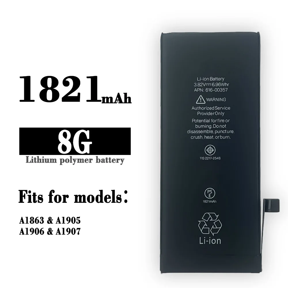 

Replacement Battery for APPLE Iphone 8g I8 8 1821mAh Mobile Phone Batteries