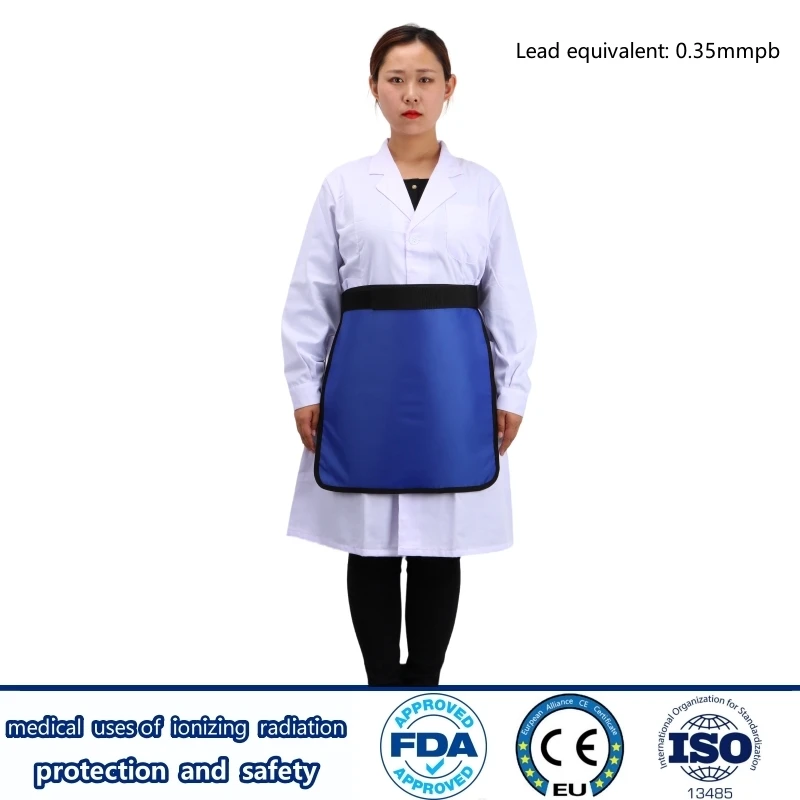 

Genuine x-ray medical exposure protection 0.35mmpb lead protective skirt square nuclear medicine department lead accessories