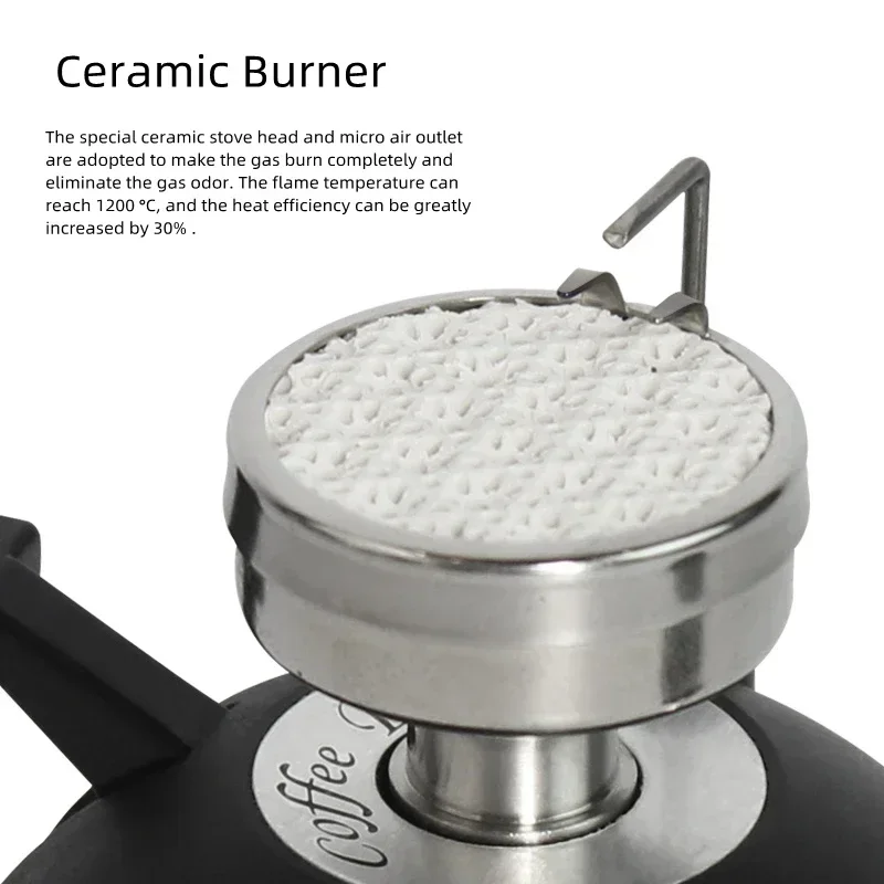 Micro Burner PORTABLE GAS FURNACE HT-5012 Coffee Gas Stove Ceramic Head Mini Portable Siphon Pot Moka pot gas stove gas stove