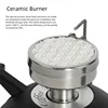 Micro Burner PORTABLE GAS FURNACE HT-5012 Coffee Gas Stove Ceramic Head Mini Portable Siphon Pot, Moka pot gas stove 3